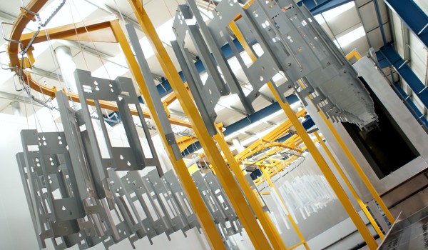 Paint conveyor line Paint conveyor line