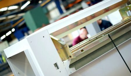 Assembly of sheet metal cabinet