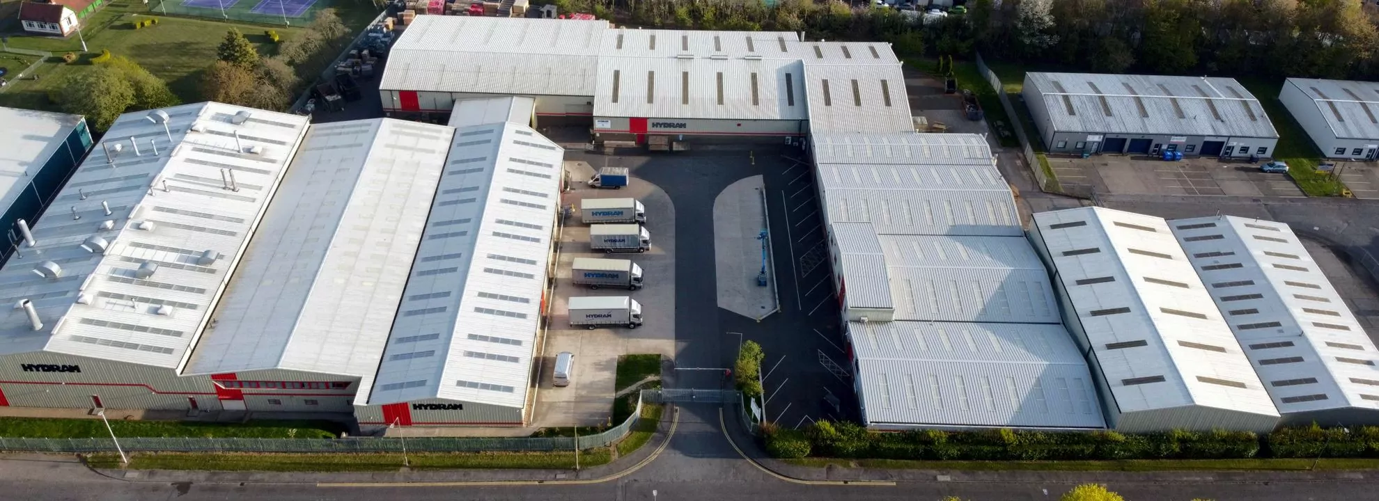 Hydram site drone picture