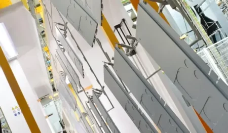 powder coated pressings